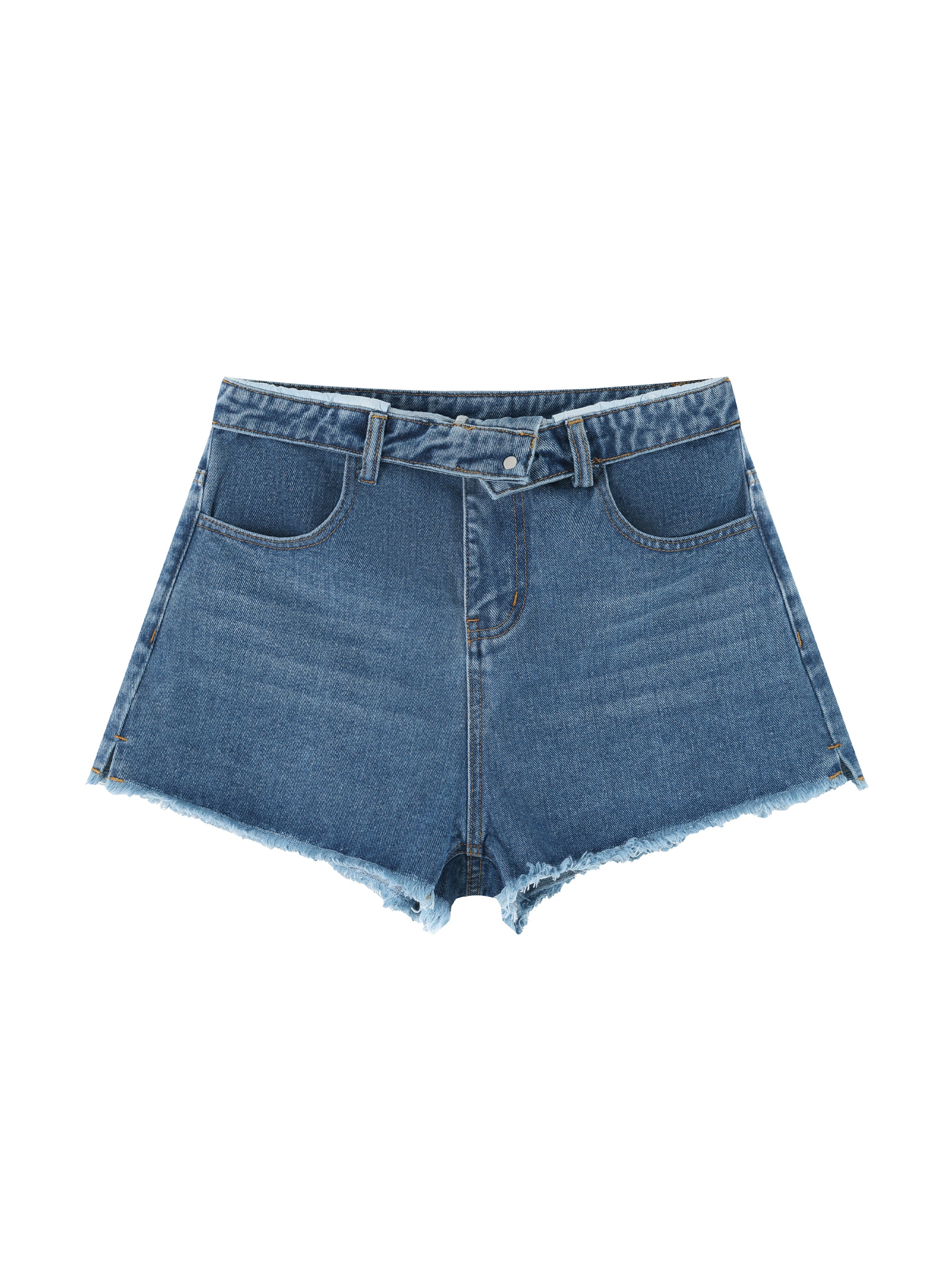 Biba Krown Empire Women’s Vintage Wash High Rise Denim Shorts