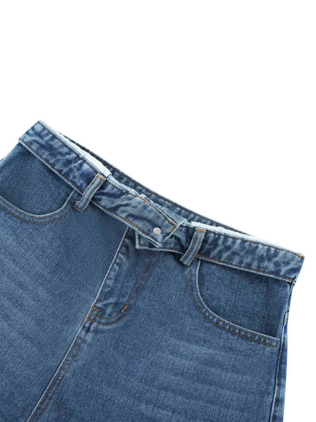 Biba Krown Empire Women’s Vintage Wash High Rise Denim Shorts