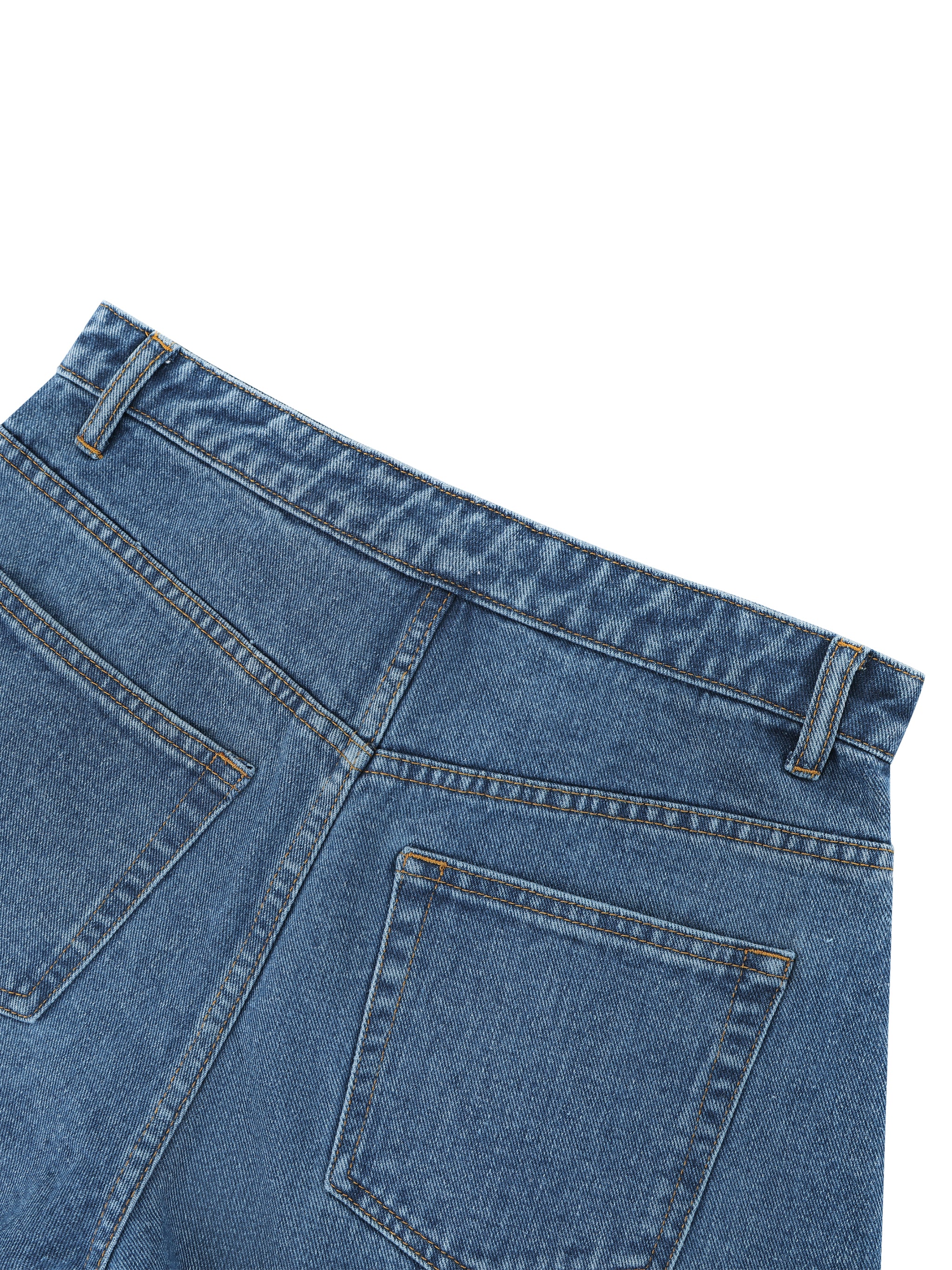 Biba Krown Empire Women’s Vintage Wash High Rise Denim Shorts