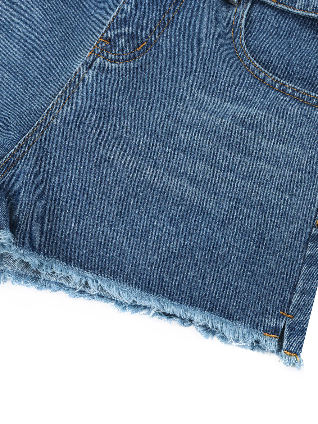 Biba Krown Empire Women’s Vintage Wash High Rise Denim Shorts