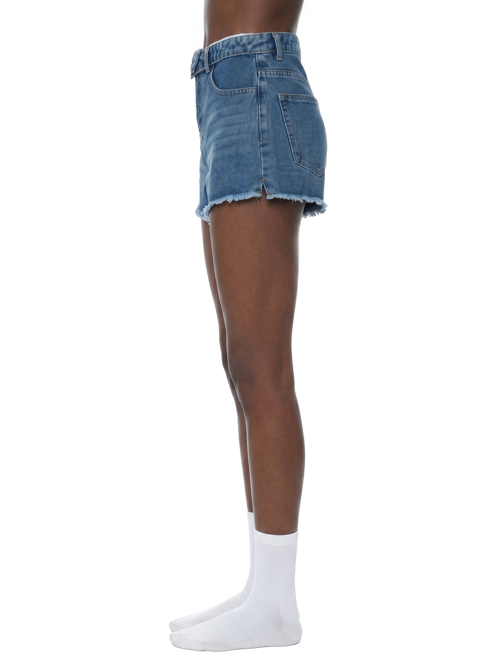 Biba Krown Empire Women’s Vintage Wash High Rise Denim Shorts
