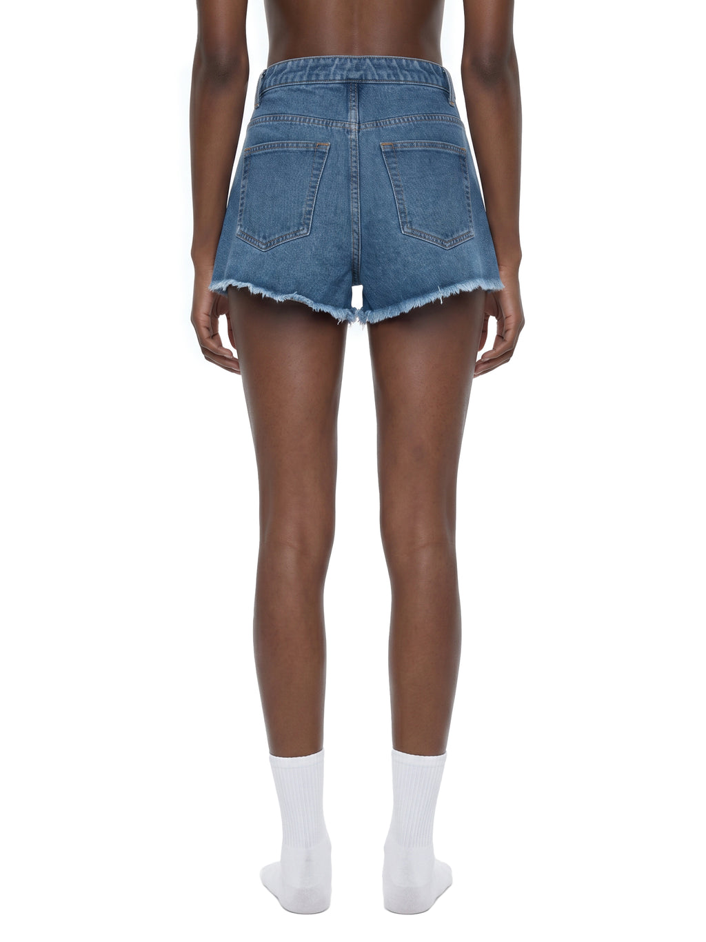 Biba Krown Empire Women’s Vintage Wash High Rise Denim Shorts