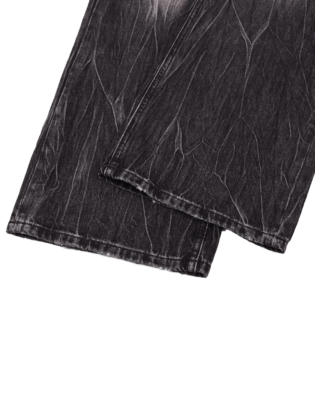 Biba Krown Empire Men’s Vintage Wash Wide Leg Jeans