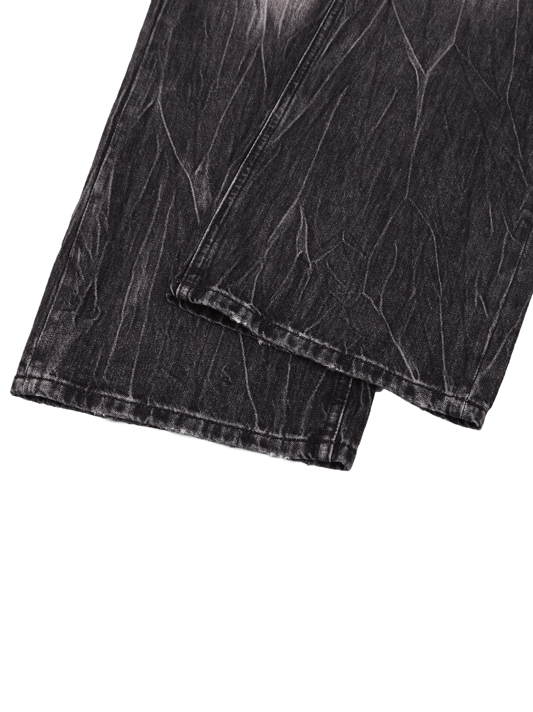 Biba Krown Empire Men’s Vintage Wash Wide Leg Jeans