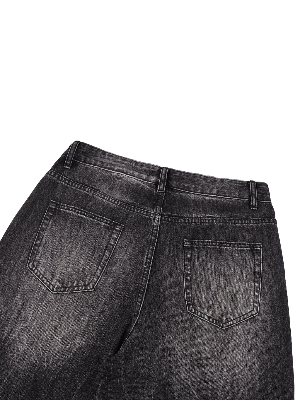 Biba Krown Empire Men’s Vintage Wash Wide Leg Jeans