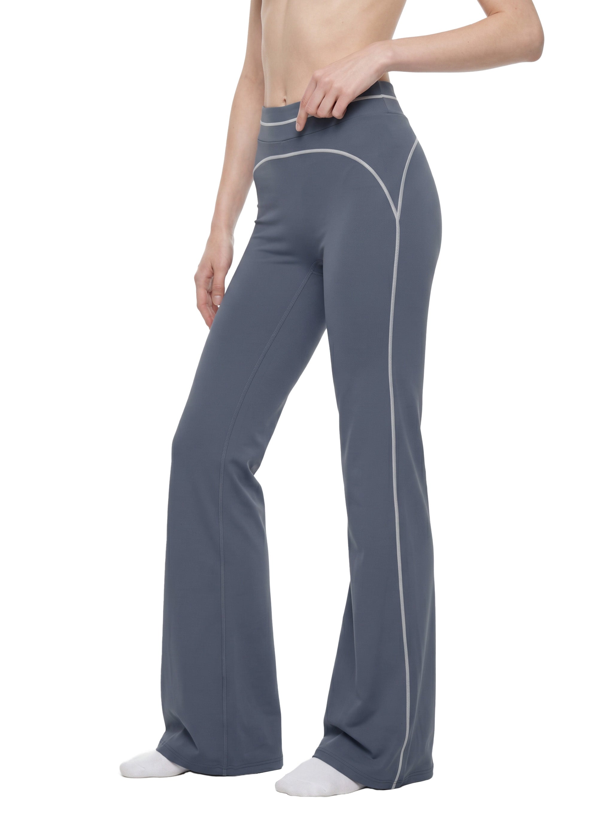Biba Krown Empire Women’s High Rise Flared Yoga Pants