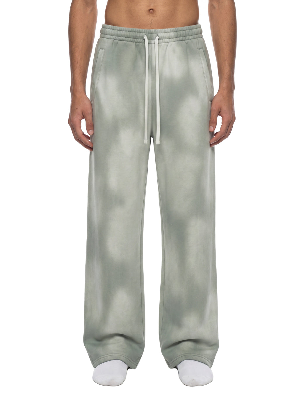 Biba Krown Empire Unisex Sunfade Wide Leg Fleece Sweatpants