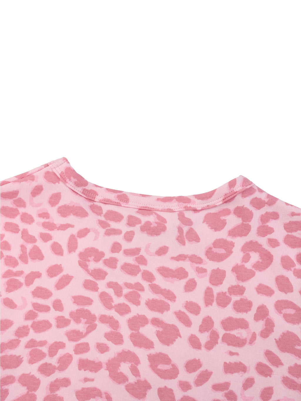 Krown Women’s Leopard Print Crop T-Shirt