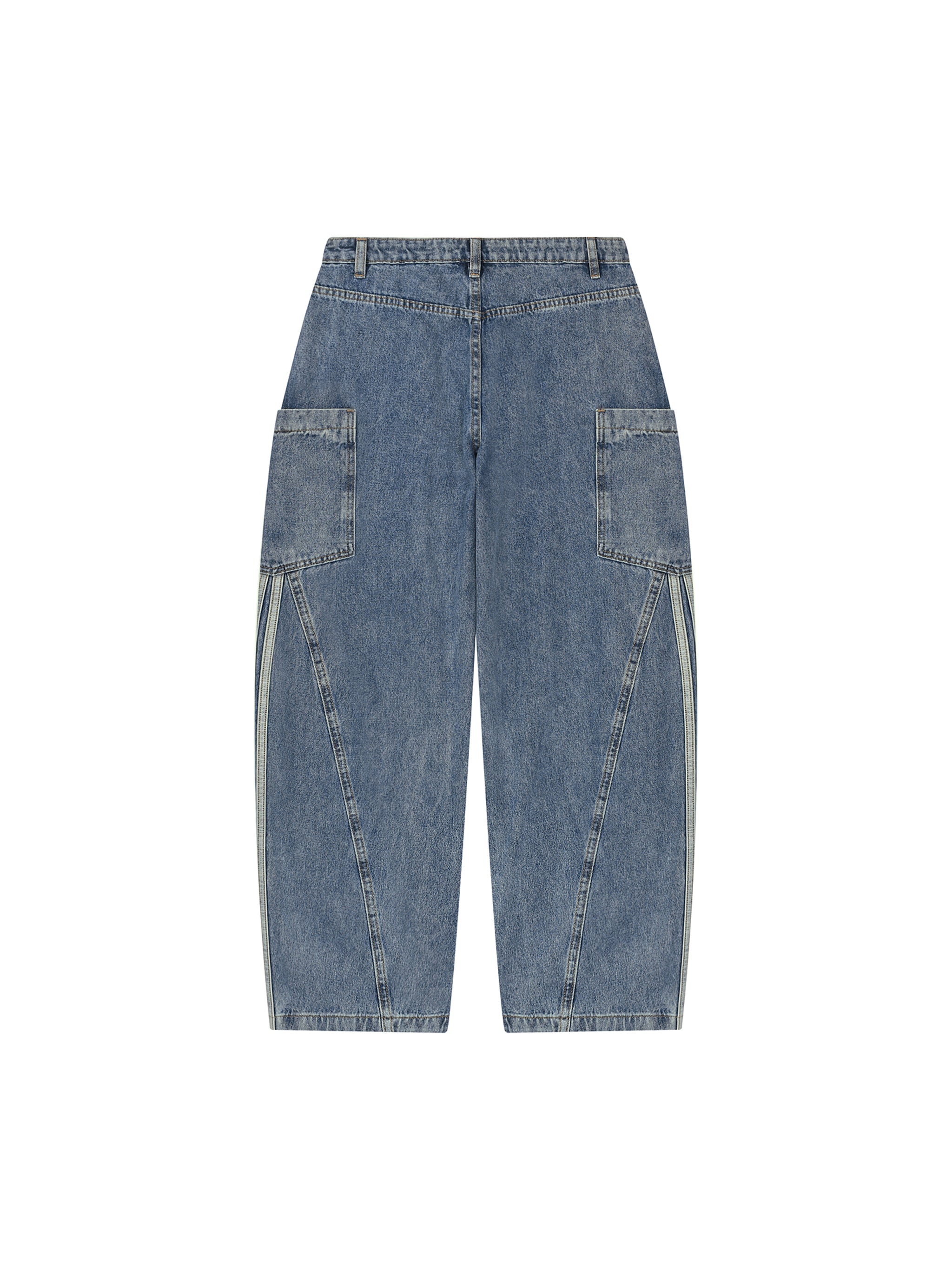Biba Krown Empire Women's Vintage Wash Barrel Leg Jeans