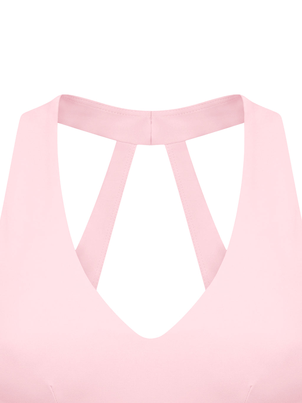 Krown Women's Halter Cropped Sports Bra