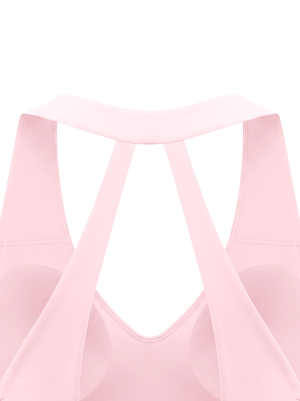 Krown Women's Halter Cropped Sports Bra