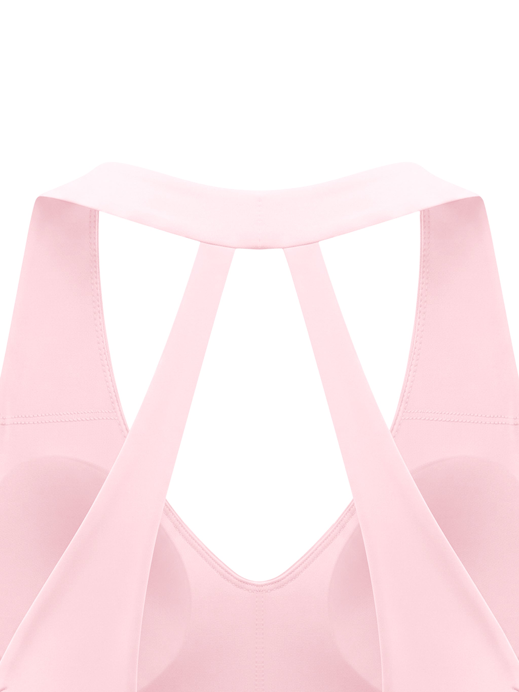 Krown Women's Halter Cropped Sports Bra