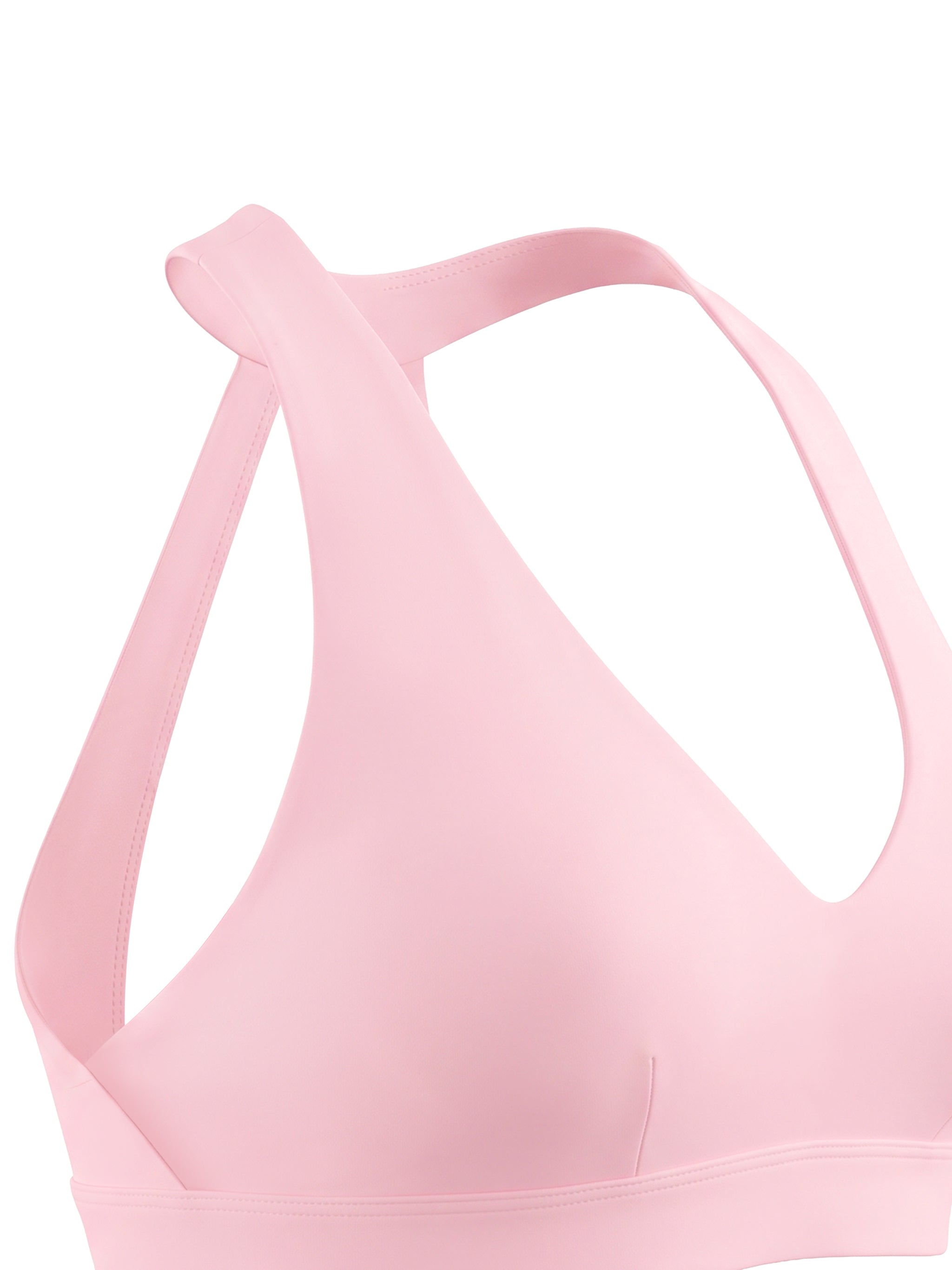 Krown Women's Halter Cropped Sports Bra