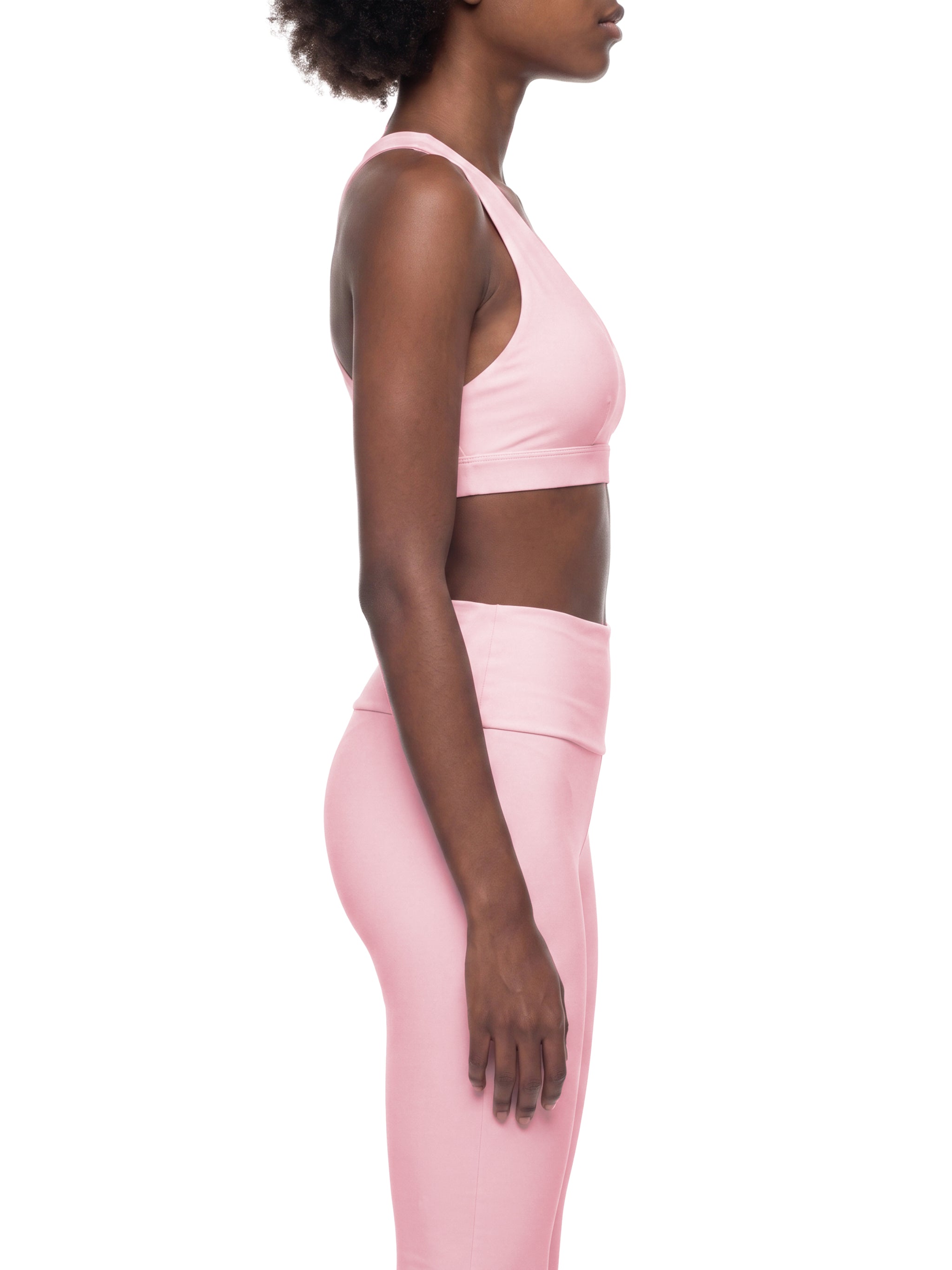 Krown Women's Halter Cropped Sports Bra