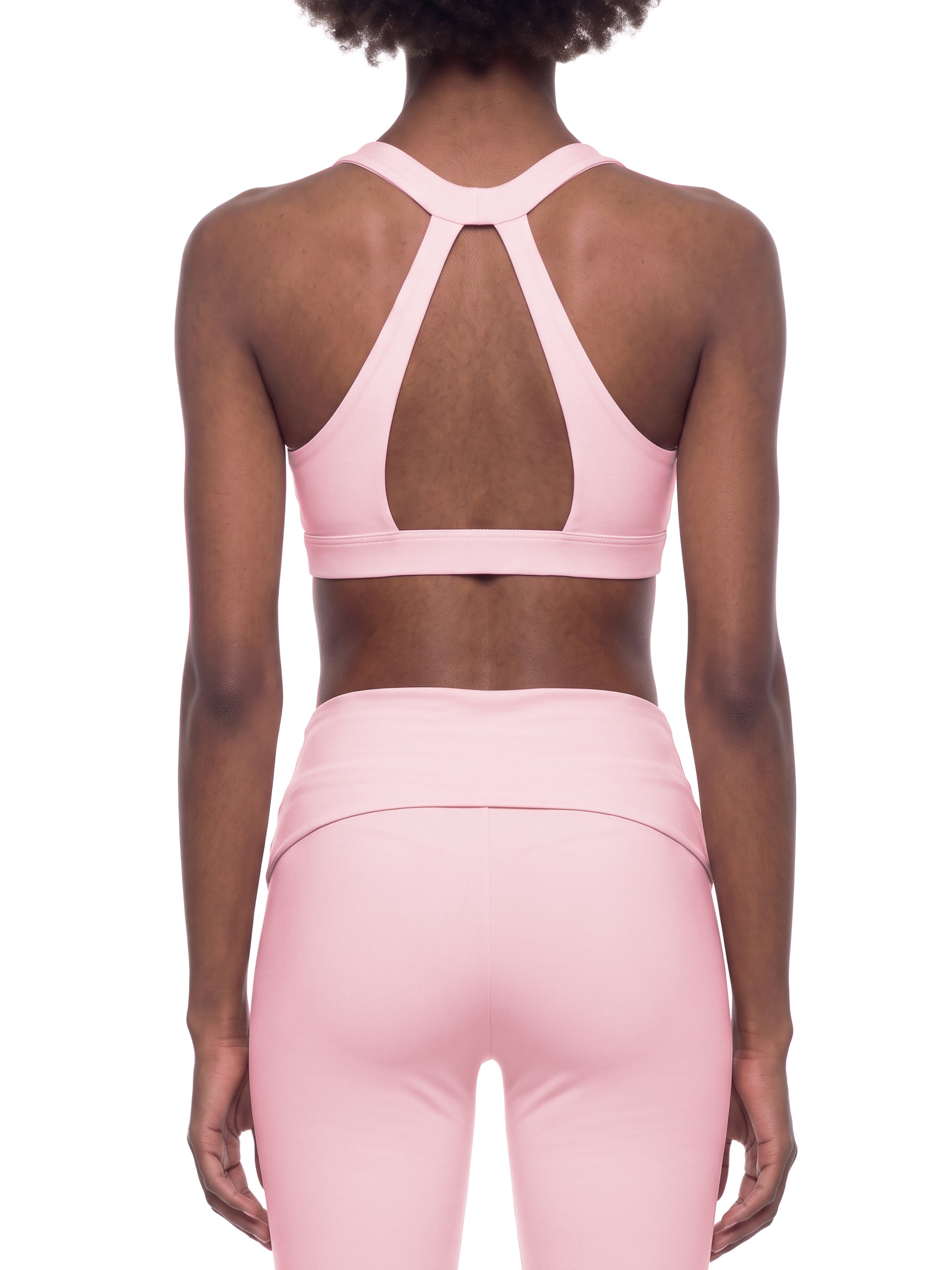 Krown Women's Halter Cropped Sports Bra